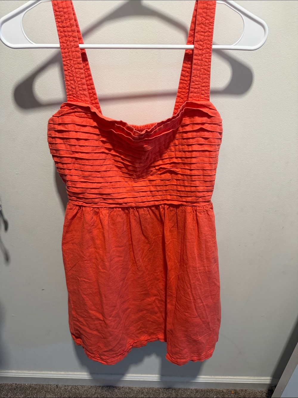 Rachel Zoe Coral Textured Mini Dress